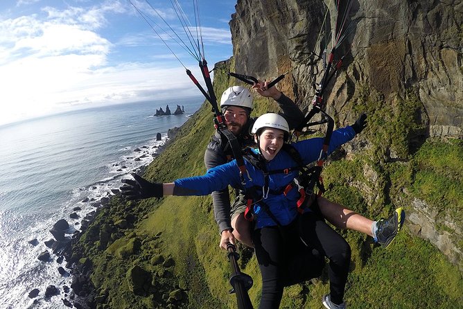 Tandem Paragliding Flights From Vik - No Experience Necessary