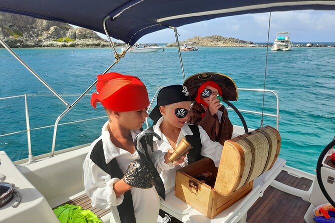 The Soul Of Pirates Boat Trip Adventure Caribbean Charter Morning / Sunset SXM - Snorkeling With Turtles