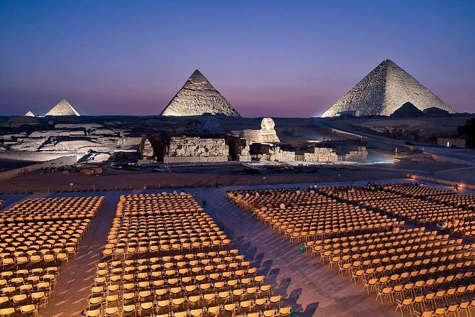 The World Famous Pyramids Sound and Light Show in Giza - Ancient Egyptian Narrative