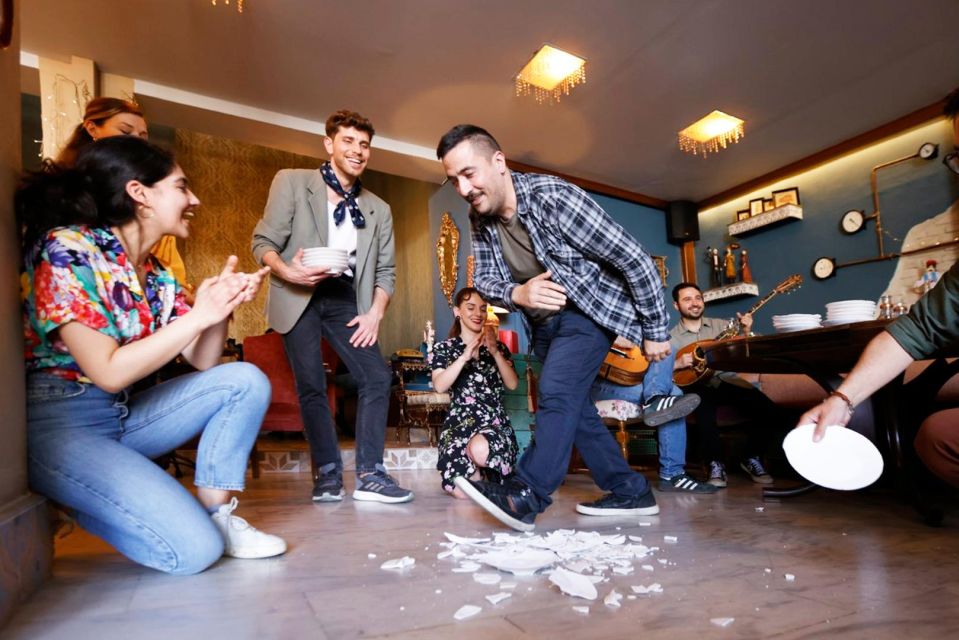 Thisio: Opa! Live Music and Plate Smashing in a Greek Fiesta - Exhilarating Plate Smashing Ritual