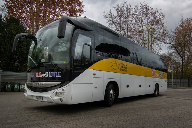 To & From Fiumicino Airport - Rome City Center Shuttle Bus - Traveler Capacity