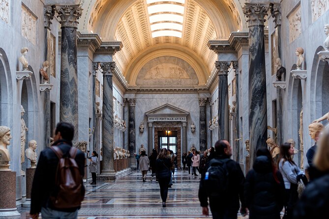 Vatican Museums & Sistine Chapel With Guided Tour Options - Tour Logistics and Accessibility