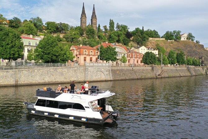 VIP Prague YachtBoat ONE Experience: All-You-Can-Drink - Professional Captain