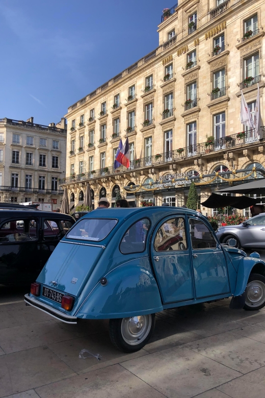 Visit of Bordeaux Unesco by 2cv Car & Delicacies - Experiencing the Cité Du Vin