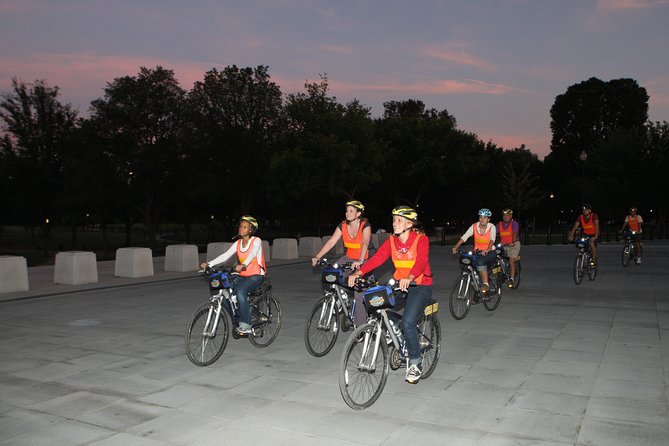 Washington DC Sites at Night Guided Bicycle Tour - Notable Highlights