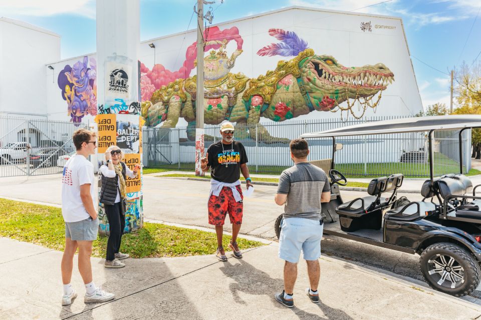 Wynwood Art District 1-Hour Street Art Tour by Golf Cart - Accessing the Tour