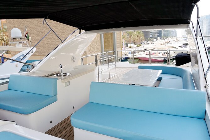 Yacht Rental in Dubai Majesty 77ft - Accessibility and Restrictions