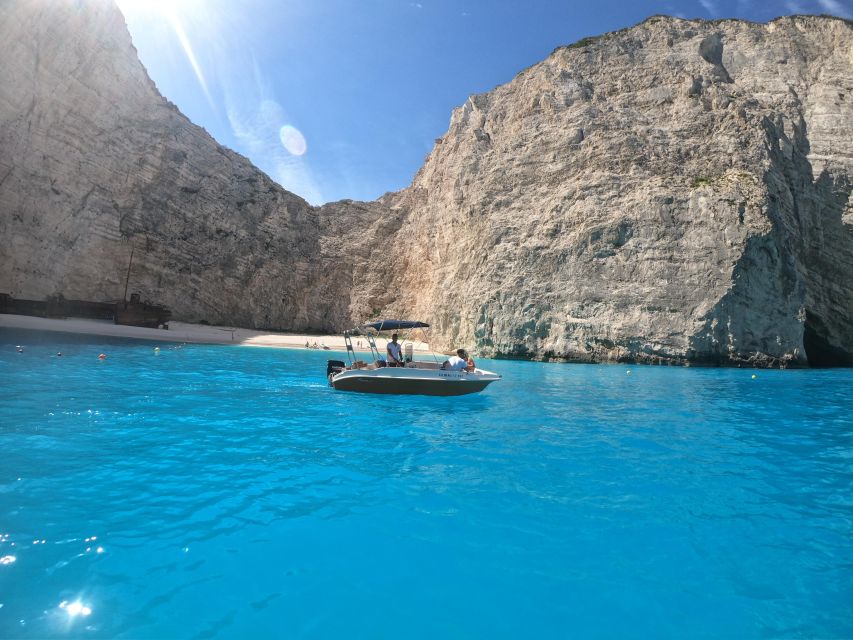 Zakinthos: Private Boat Rental to Shipwreck and Blue Caves - Booking and Cancellation Policy