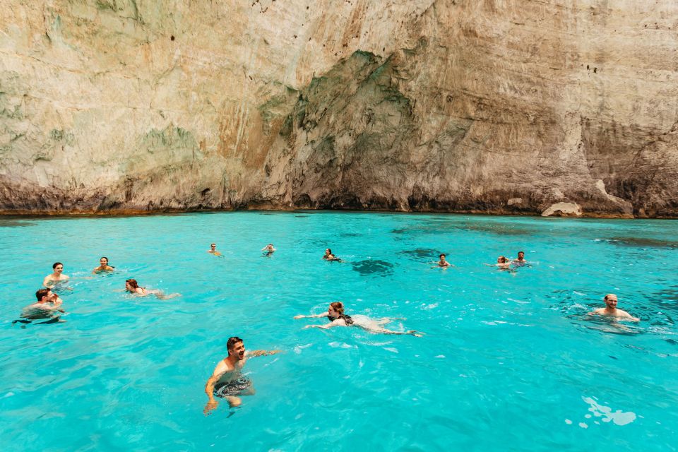 Zakinthos: Shipwreck Beach and Blue Caves Land and Sea Tour - Exploring Navagio Shipwreck Beach