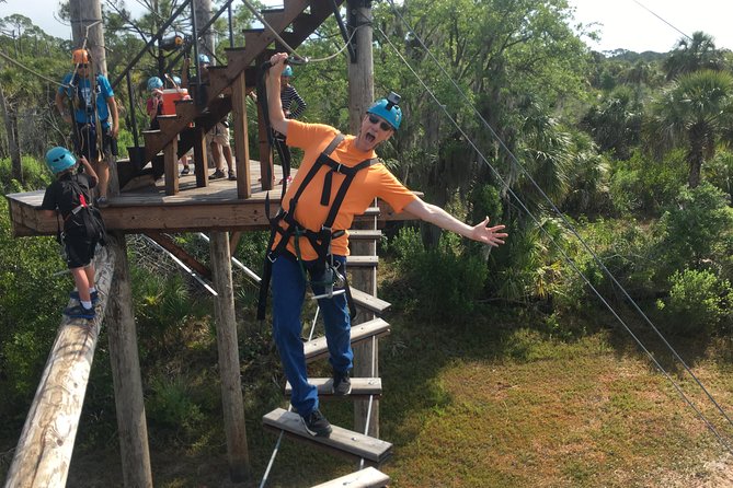 Zip Line Adventure Over Tampa Bay - Thrilling Zipline and Ropes Course