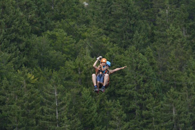 ZIPLINE Kanin Bovec - Julian Alps Backdrop