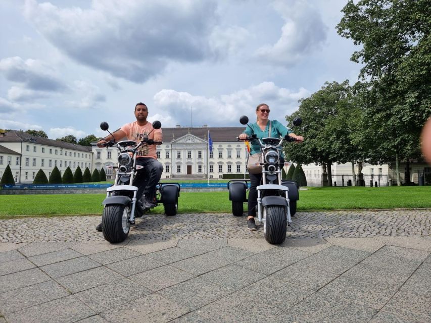 3 Hour Berlin Guided Small Group Fat Tire E-Scooter Tour - Included Gear and Accessories