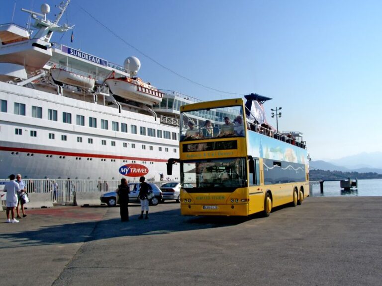 Ajaccio: Town Highlights And Coast Open Top Bus Tour Overview Of The Tour