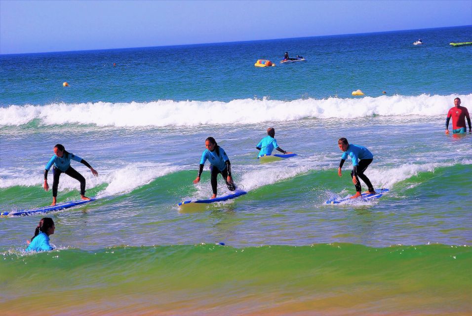 Albufeira: Surfing Lesson at Galé Beach - Equipment and Safety