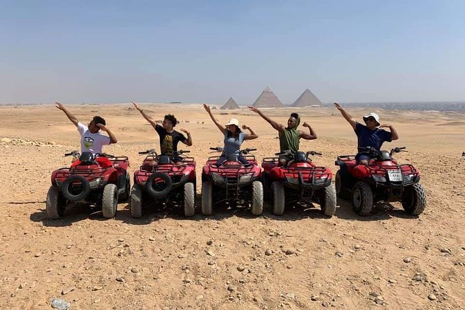 All Inclusive Tour ATV Ride at the Desert of Giza Pyramids - Tour Guide Praise