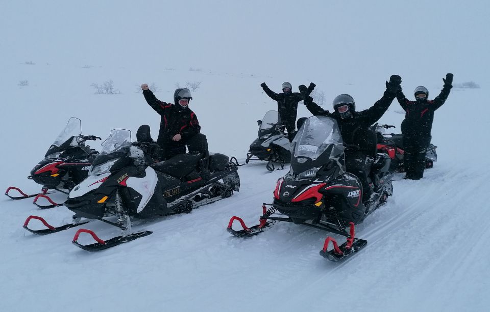 Alta: Guided Snowmobile Safari on Finnmarksvidda With Snacks - Cancellation and Payment Options