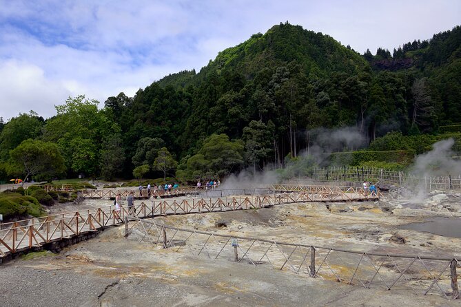 Amazing Furnas, Volcano, Lakes and Tea Plantation - Terra Nostra Botanical Garden