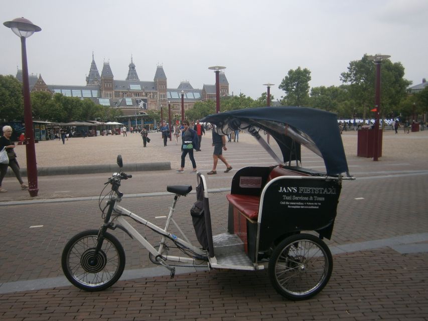 Amsterdam: 2-Hour Sightseeing Tour by Rickshaw - Stops and Attractions