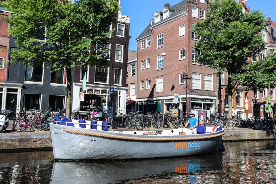 Amsterdam: Open Boat Canal Cruise With Local Guide - Sustainability Efforts