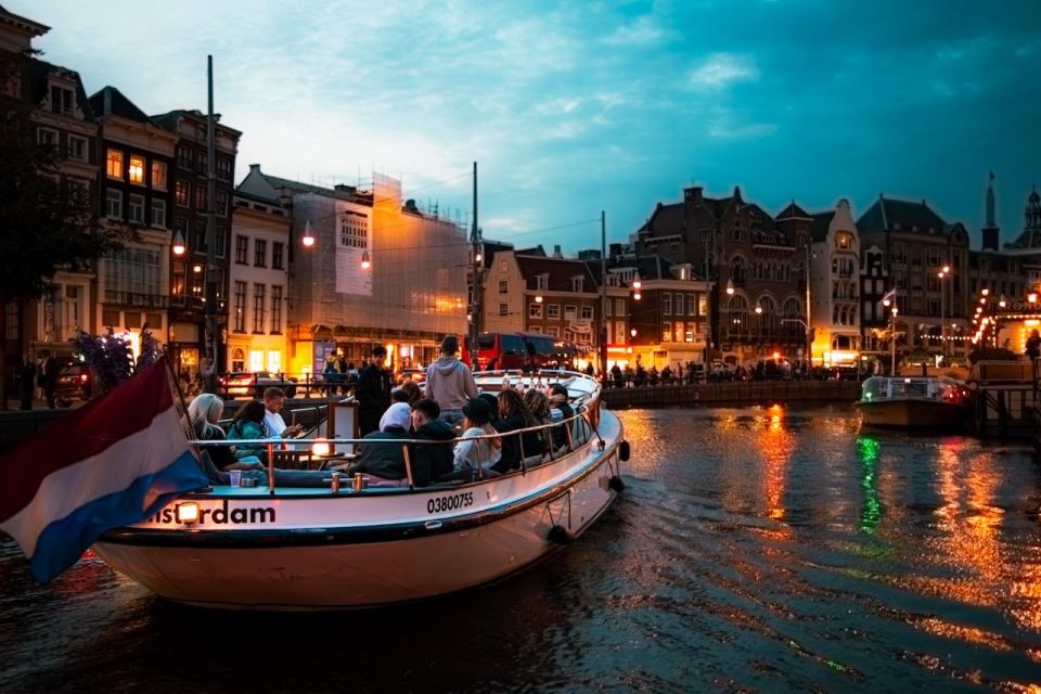 Amsterdam: The Bulldog Smoke-friendly Boat Cruise & 2 Drinks - Booking and Cancellation