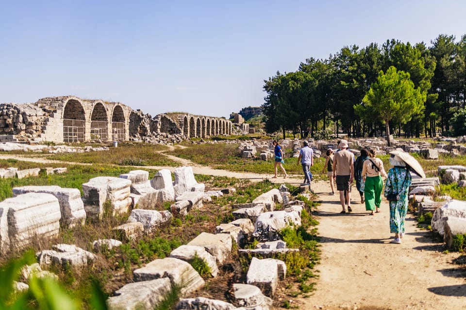 Antalya: Perge, Aspendos, City of Side, and Waterfalls Tour - Tour Duration and Schedule