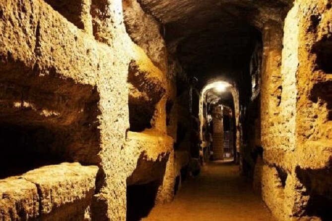 Appian Way Ebike Tour Underground Adventure With Catacombs - Exploring the Roman Catacombs