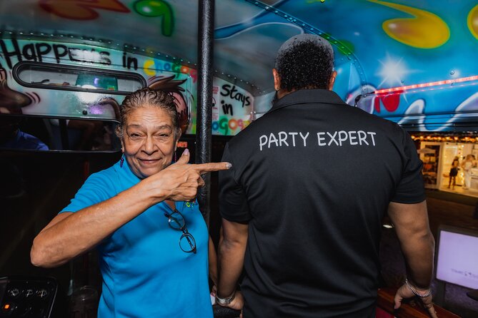 Aruba Dancing and Barhopping Night Party Bus - Additional Important Details