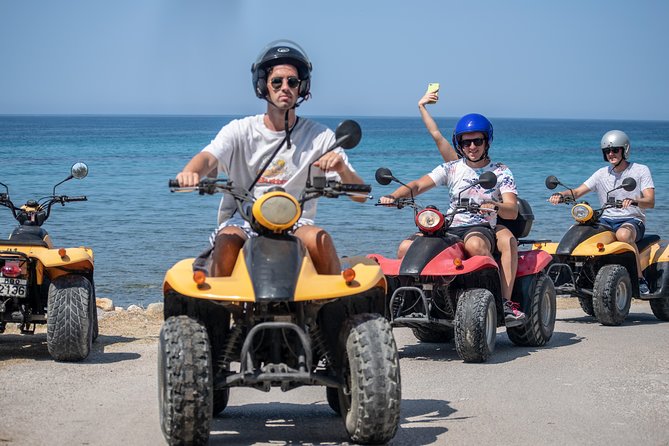 ATV Quad Guided Sightseeing/ Exploring Tour@The Pink Palace Corfu - Historic Village Discoveries