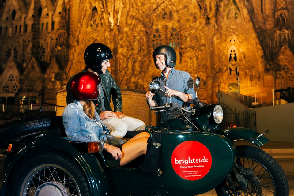 Barcelona: Night Tour on Sidecar Motorcycle - Things To Known