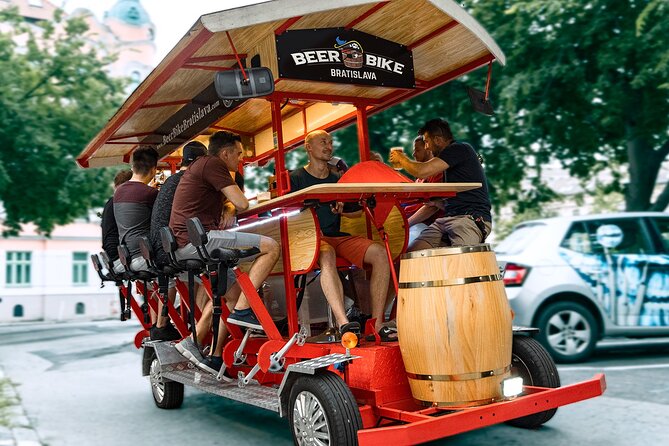 Beer Bike Activities On The Beer Bike