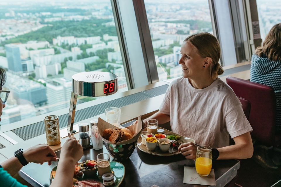 Berlin: TV Tower Ticket & Breakfast at Revolving Restaurant - Dress Code for the Occasion