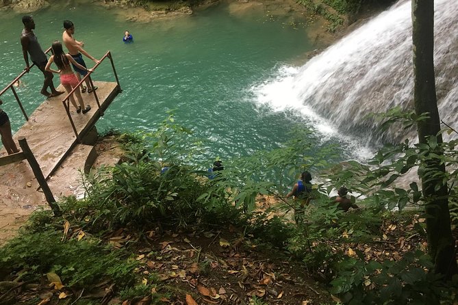 Blue Hole & Jamaica Sightseen Tour Included Transportation - Swimming in Secret Falls