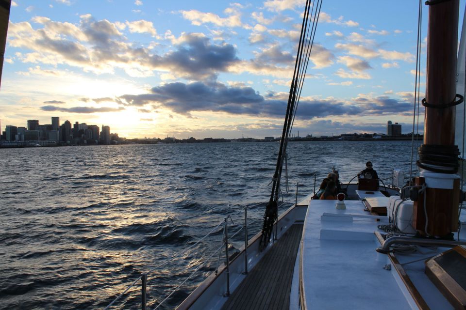 Boston: Harbor Champagne Sunset Sail From Rowes Wharf - Securing Your Spot