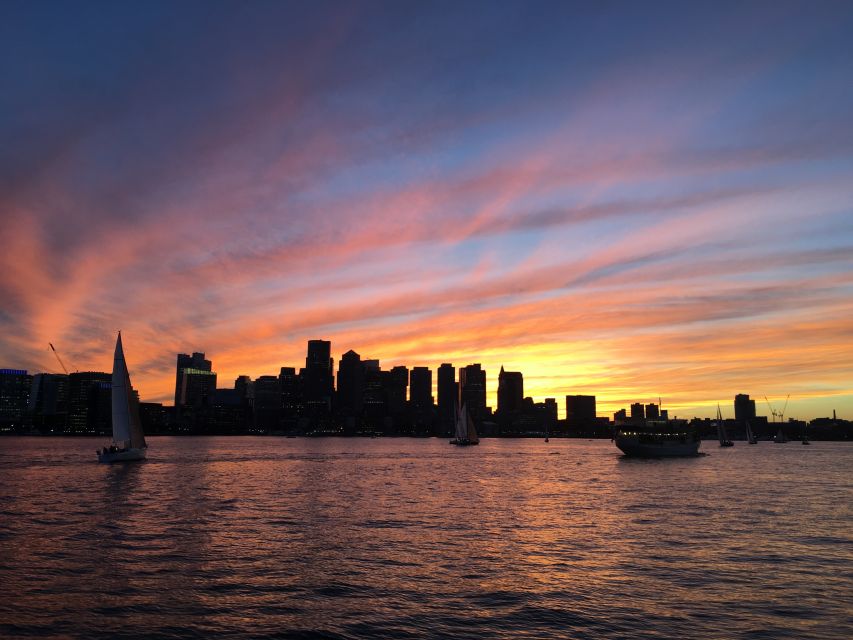 Boston: Harbor Sunset Yacht Cruise - Onboard Atmosphere and Scenery