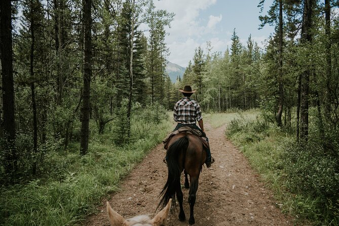 Buffalo Loop 1-Hour Horseback Trail Ride in Kananaskis - Rocky Mountain Scenery