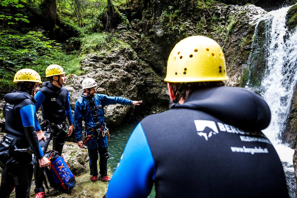 Canyoning Schwarzwasserbach in the Kleinwalsertal - Directions to Starting Point