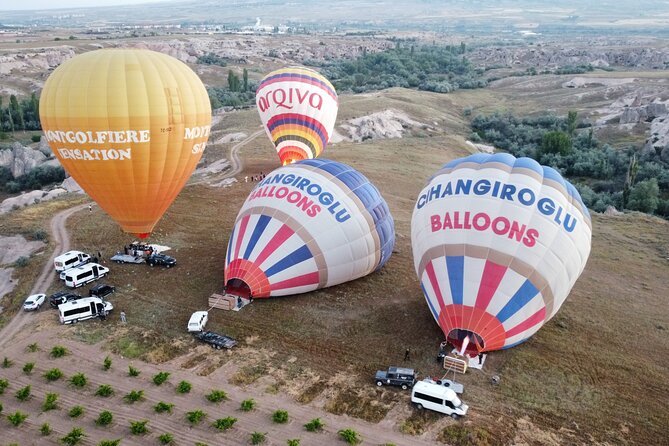 Cappadocia Hot Air Balloon Ride Over Cat Valleys With Drinks - Crew and Pilot Appreciation