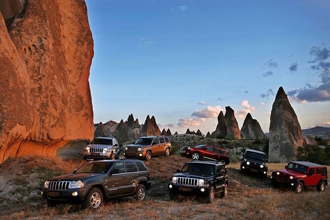 Cappadocia Jeep Safari(Private) - Champagne Party Delight