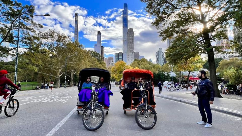 Central Park Pedicab Movies & TV Shows Tours - Inclusions and Amenities