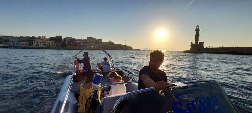 Chania: Sunset Cruise With Cretan Wine - Sightseeing Boat Tour