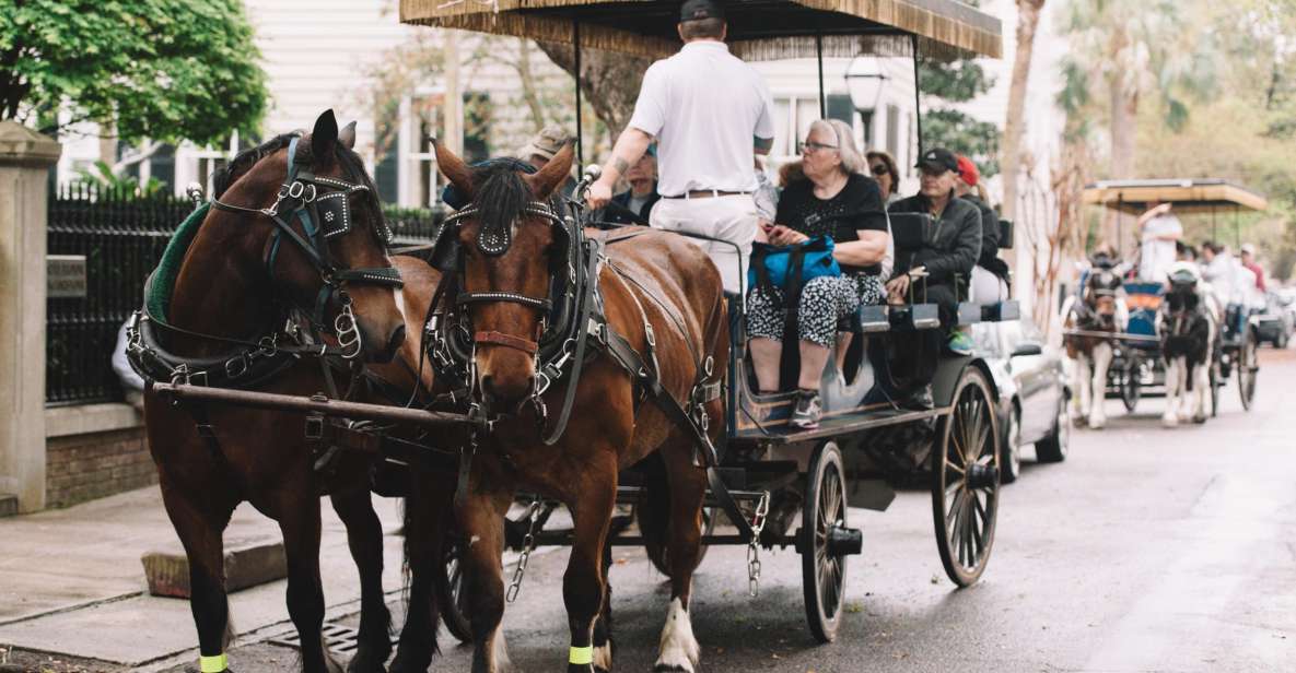 Charleston: Downtown Evening Haunted History Carriage Tour - Discovering Old Walled City