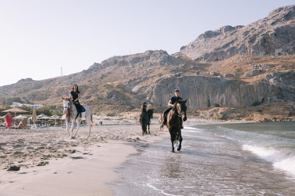 Crete Horse Riding: Plakias Beach Ride - Guide and Hospitality