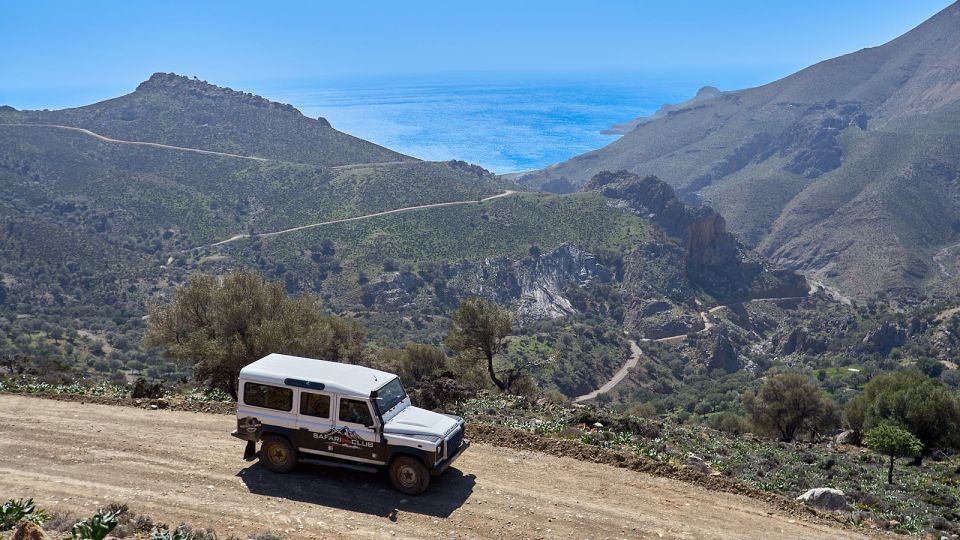 Crete: Land Rover Safari to Tripiti Gorge & Beach - Walk Through Tripiti Gorge