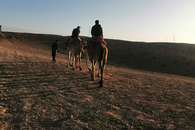 Desert Glow: Exclusive Sunset Camel Trek With Dinner in Agafay - Frequently Asked Questions