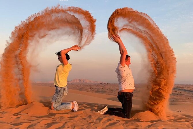 Desert Safari and Sandboarding With Dinner in Dubai - Availability and Cancellation