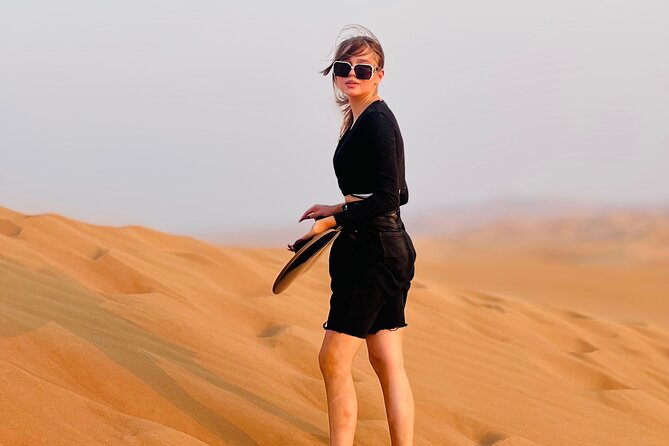 Dubai Desert Safari, BBQ, Live Shows, Camel, Sandboard (7-Hours) - Convenient Hotel Pickup and Drop-off