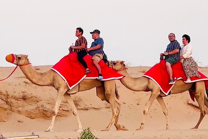 Dubai Desert Safari, Dune Bashing, CamelRide, Sand-boarding - Health and Safety Considerations