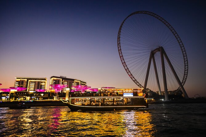 Dubai Marina Dhow Cruise Experience Including Pick Up - Highlights and Notable Features