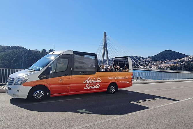 Dubrovnik: Convertible Minibus Panorama Tour With Audio Guide - Tour Duration and Language Options