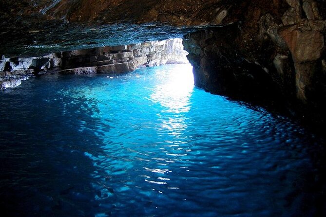 Dubrovnik Elaphiti Islands And Blue Cave Private Boat Tour - Visiting the Blue Cave